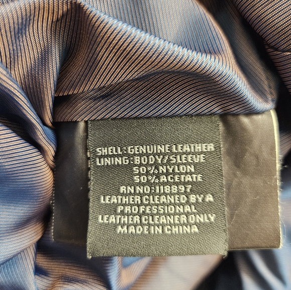 NWOT - Lambskin Alexander Julian American Modern Black Jacket - Size XL - Picture 7 of 8